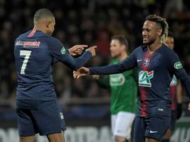 PSG to host Grenoble or Strasbourg in French Cup last 32.