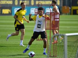 Dortmund renewed Jadon Sancho until 2023. AFP