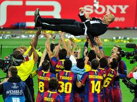 Rooney foi vitima duas vezes daquela Barcelona. AFP