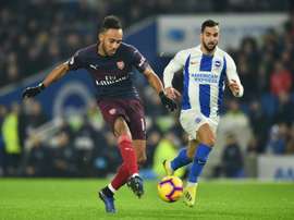 Aubameyang scored again. AFP