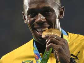 Bolt to announce football signing. AFP