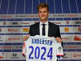Danish defender Joachim Andersen is Lyon's latest big signing. AFP