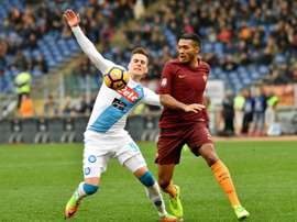 Juan Jesus pourrait changer d'horizon. AFP