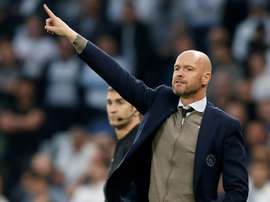 Ten Hag thinks he will be coaching Ajax again next season. AFP