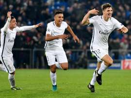El PSG consiguió una victoria trabajada ante el Basilea. AFP