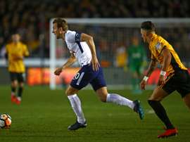 Tottenham take on Newport in the FA Cup fourth-round replay. AFP