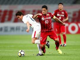 Hulk has been impressive since his move to the Far East. AFP