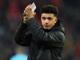 Sancho has enjoyed a breakthrough season at Borussia Dortmund. AFP