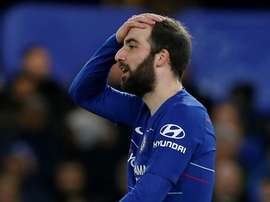 Sarri asks more of Higuain. AFP