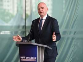 FIFA president Gianni Infantino hopes to expand the World Cup to 48 teams. AFP