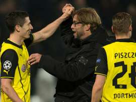 Lewandowski credits ex-Borussia Dortmund coach Jurgen Klopp.