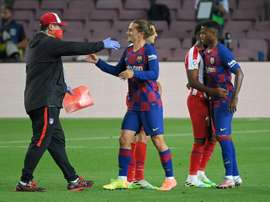 Barcelona and Griezmann will meet soon. AFP