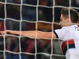 Piatek nel mirino del Real Madrid. AFP