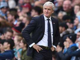 Hughes is under pressure at Southampton. AFP