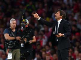 Conte is angry. AFP