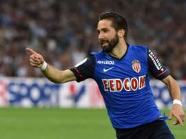Monacos midfielder Joao Moutinho, pictured on May 10, 2015, will not play for Portugal due to an ankle injury