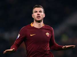 A Roma bateu o Milan por quatro bolas a uma na 35ª rodada da Serie A. AFP