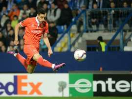 Nikola Kalinic of Fiorentina scored a brace against Sassuolo