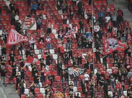 Postcards from the edge: Snapshots of European football's return. AFP