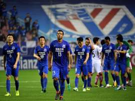 Shanghai Shenhua crashed out of the Asian competition. AFP