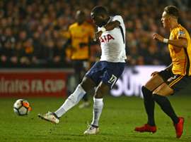 Sissoko retrouve les filets deux ans après. AFP