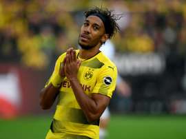 Aubameyang tiene las horas contadas en Dortmund. AFP