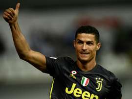 Cristiano recebe o maior salário da Serie A. AFP