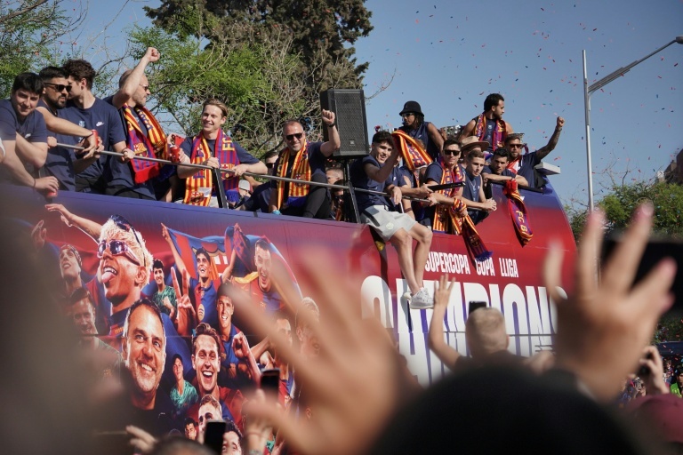 Flick quer repetir a festa do título do Barcelona todo ano