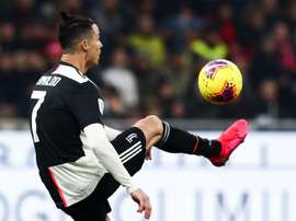 Cristiano voltará à Itália após a Semana Santa. AFP
