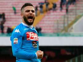 Nápoles venceu o Empoli por 3-2. AFP