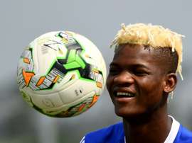 Ndong won't have been smiling when his contract was cancelled. AFP