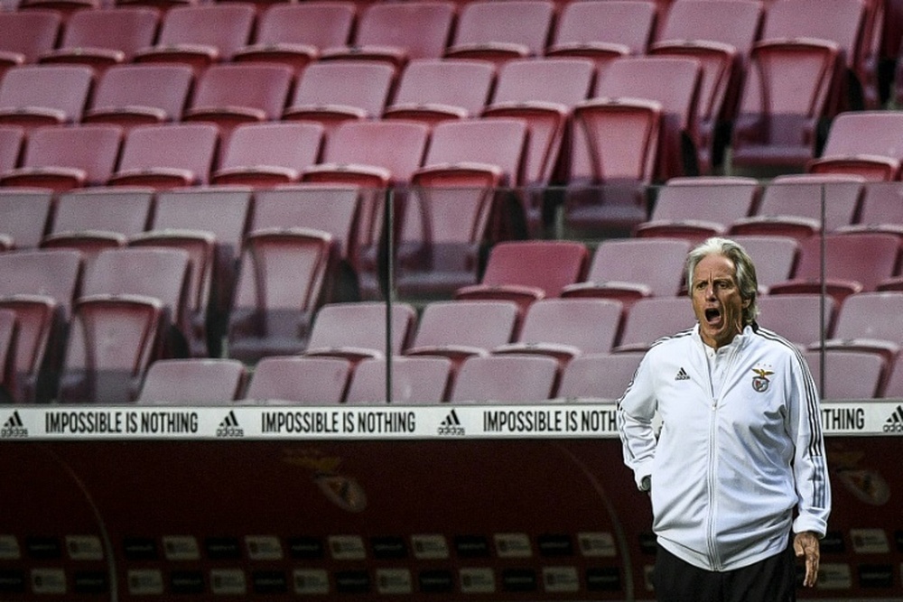 Jorge Jesus puso al Dinamo de Kiev al nivel de Barça y Bayern. AFP