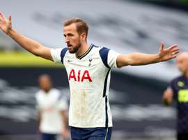 Harry Kane has received an apology from Maccabi Haifa. AFP