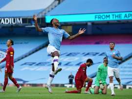 Man City beat Liverpool 4-0. AFP