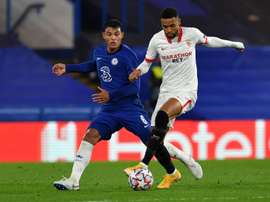 Chances were at a premium as Chelsea and Sevilla drew 0-0 in the Champions League. AFP