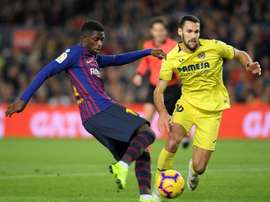 Barcelona dominate Villarreal. AFP