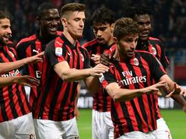 Milan may not compete in the Europa League next season despite qualifying. AFP