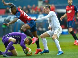 Gareth Bale got an assist in a rare start for Real Madrid. AFP