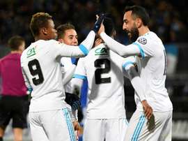 Red-hot Marseille score nine in Cup thrashing. AFP