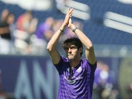Kaka, pictured March 6, 2016, connected on the fastest penalty kick in Major League Soccer history