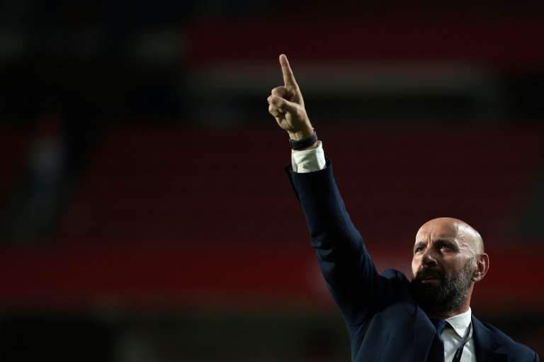 Sevilla play Inter in the Europa League final. AFP