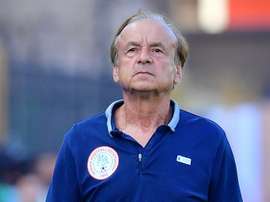 Coach Rohr vows to make Nigeria champions of Africa again. AFP