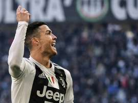 Cristiano Ronaldo. AFP