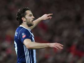 Jay Rodriguez has been accused of using racist language towards Brighton's Gaetan Bong. AFP