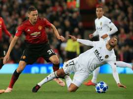 El United no dio detalles de la dolencia. AFP