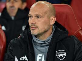 Ljungberg estreia no comando do Arsenal. AFP