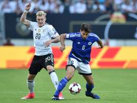 Julian Brandt, sur les tablettes de l'Atlético. AFP