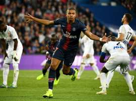 Mbappé notched once again for PSG. AFP