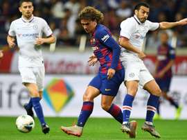 Antoine Griezmann a joué ses premières minutes. AFP