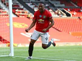 Man United won 3-0. AFP